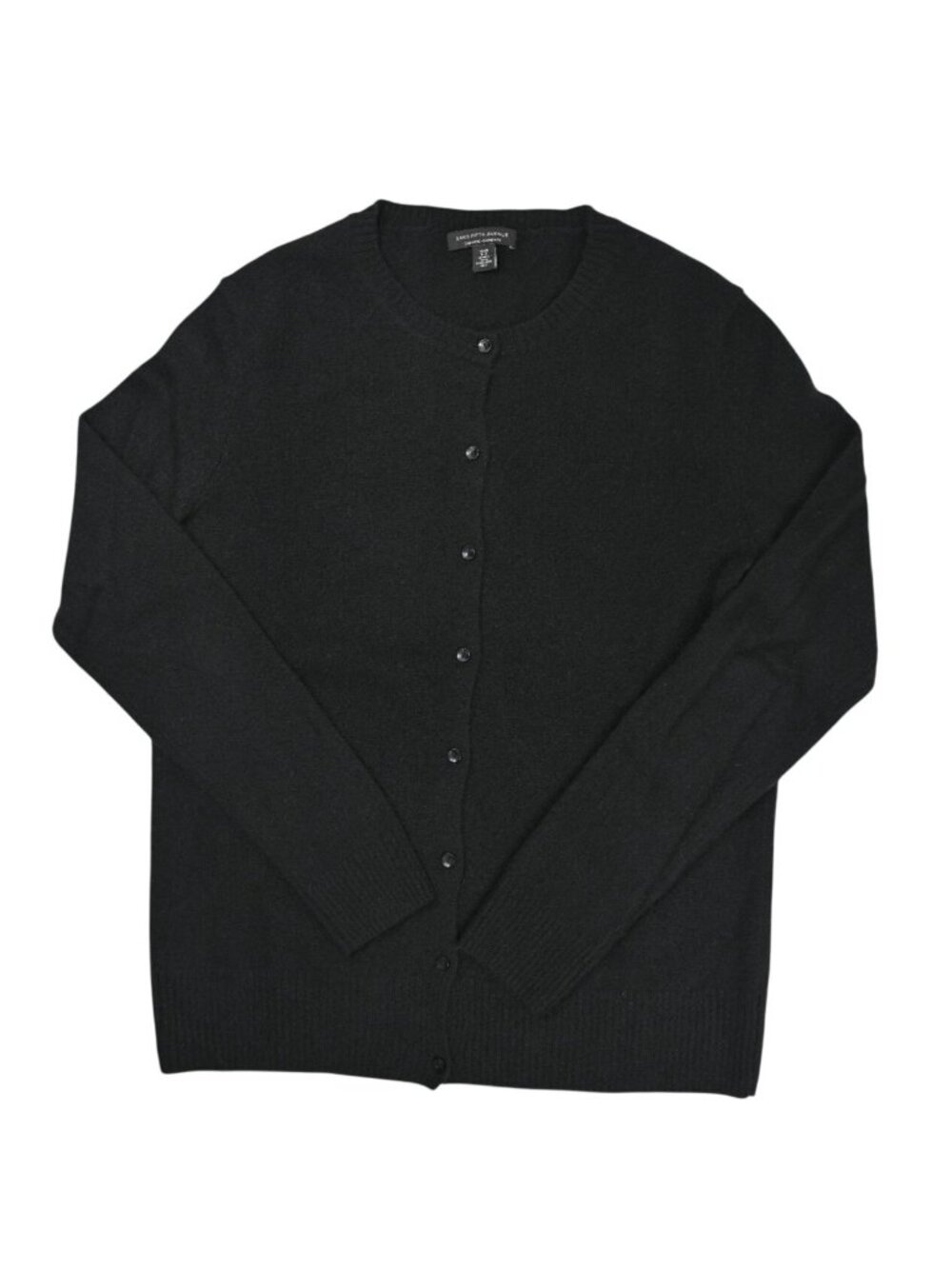 Saks Fifth Avenue Cashmere Cardigan in Black
